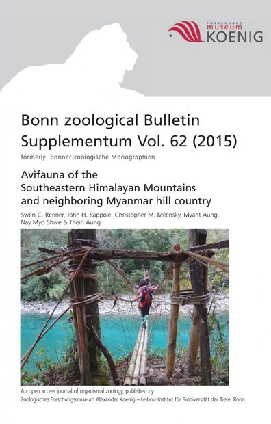Avifauna of the Southeastern Himalayan Mountains and Neighboring Myanmar Hill Country