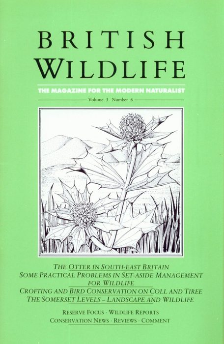 British Wildlife 03.6 August 1992