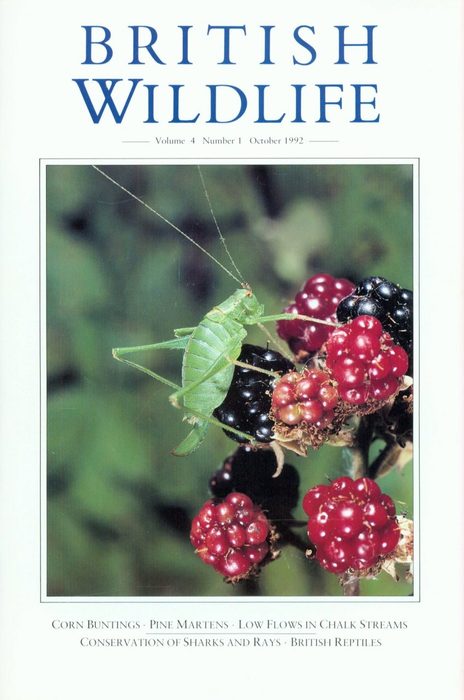British Wildlife 04.1 October 1992