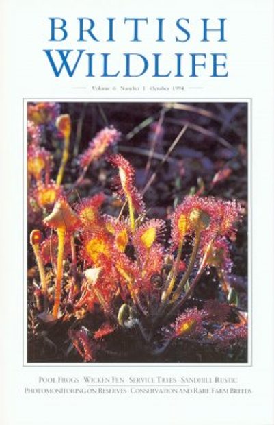 British Wildlife 06.1 October 1994