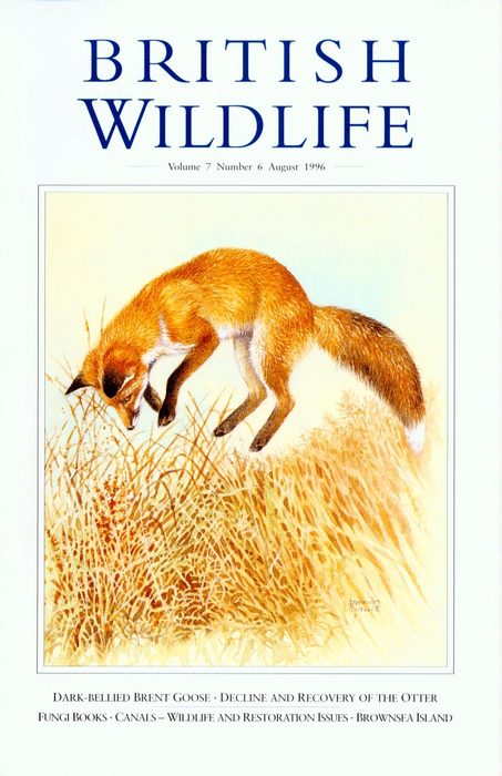 British Wildlife 07.6 August 1996