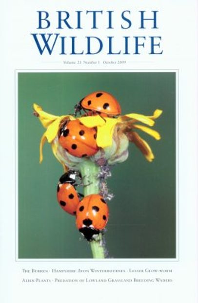 British Wildlife 21.1 October 2009