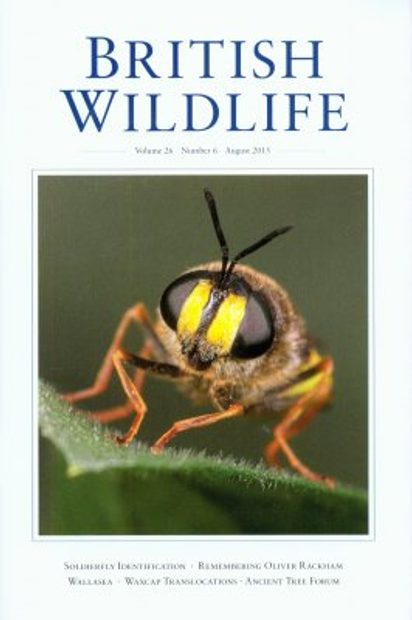 British Wildlife 26.6 August 2015