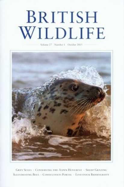 British Wildlife 27.1 October 2015