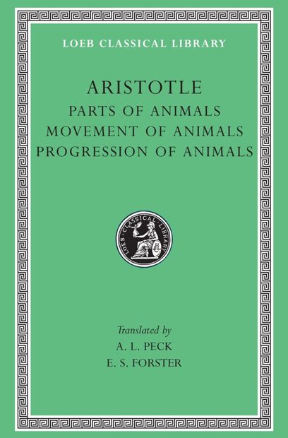 Parts of Animals, Movement of Animals, Progression of Animals