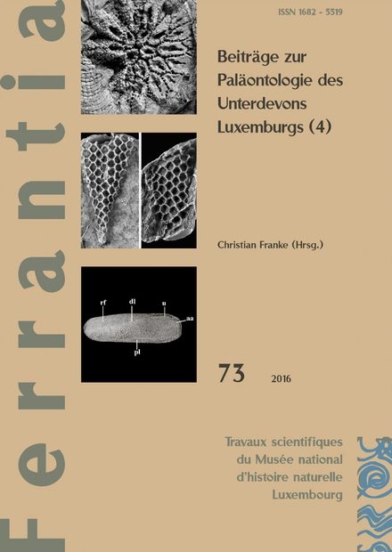 Ferrantia, Volume 73: Beiträge zur Paläontologie des Unterdevons Luxemburgs, Volume 4 [Contribution to the Palaeontology of the Lower Devonian of Luxembourg, Volume 4]