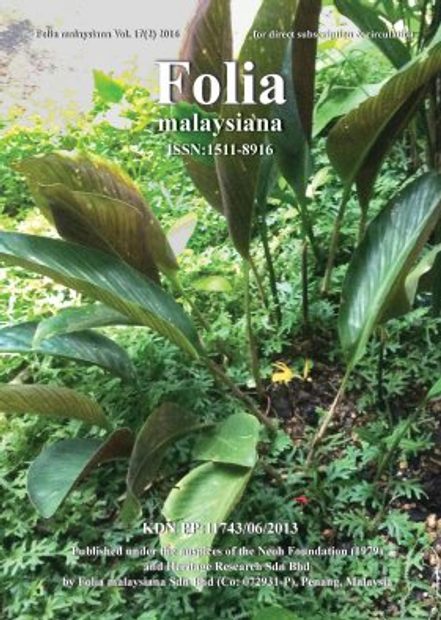Folia Malaysiana, Volume 17(2)