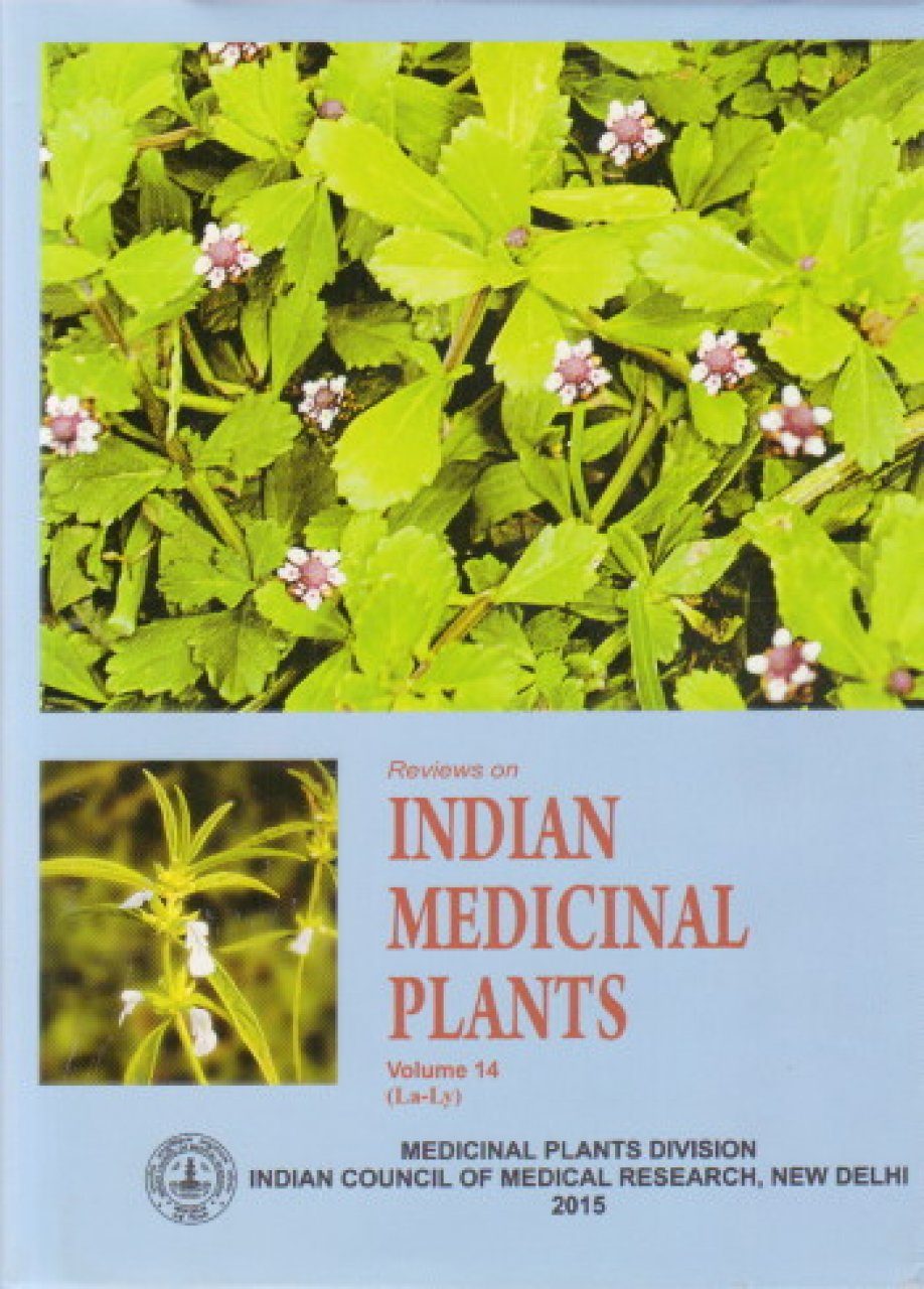 Reviews On Indian Medicinal Plants, Volume 14: La-Ly | NHBS Academic ...