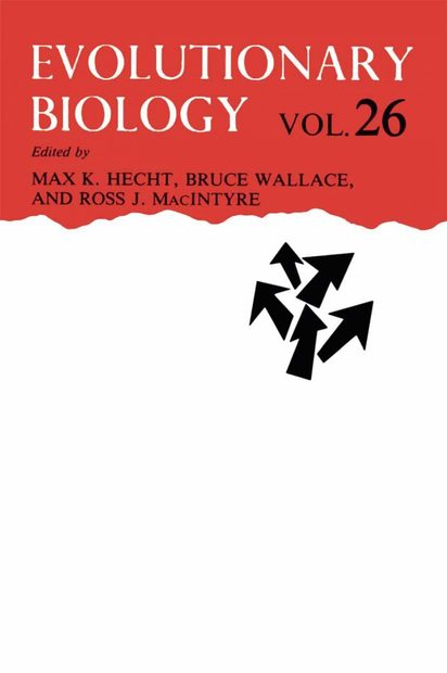 Evolutionary Biology, Volume 26