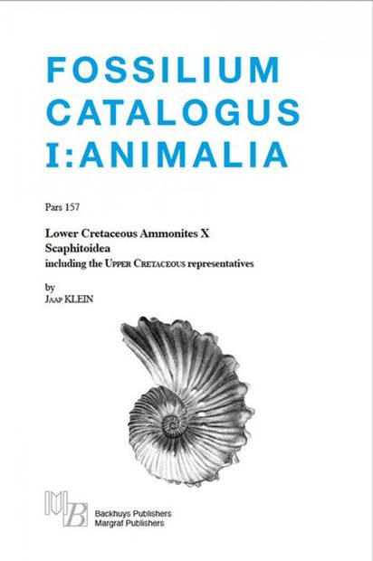 Fossilium Catalogus Animalia, Volume 157 [English]