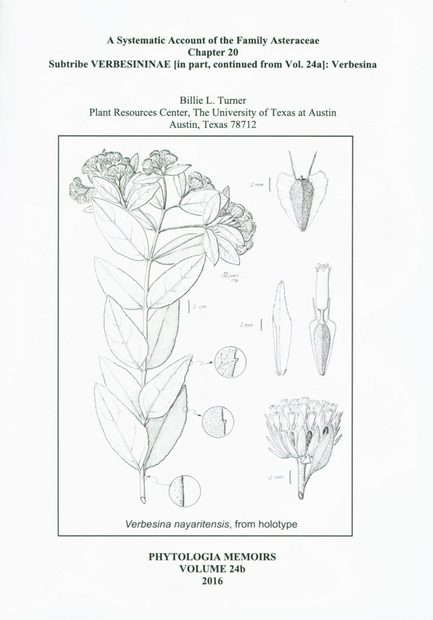 The Comps of Mexico: A Systematic Account of the Family Asteraceae, Chapter 20