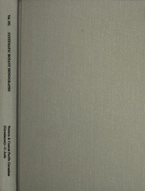Revision of Geranium (Geraniaceae) in the Western and Central Pacific Area