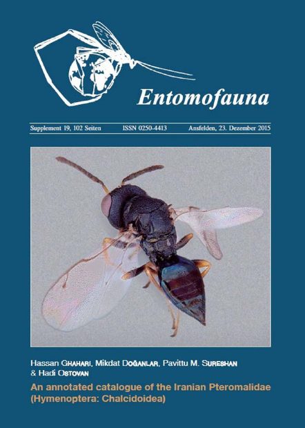 An Annotated Catalogue of the Iranian Pteromalidae (Hymenoptera: Chalcidoidea)