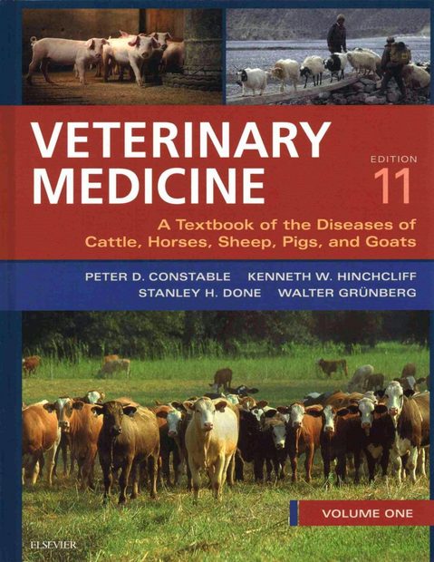 Veterinary Medicine: A Textbook of the Diseases of Cattle, Horses, Sheep, Pigs and Goats (2-Volume Set)