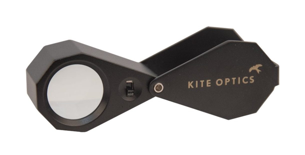 LED Triplet Loupe Hand Lens, 21mm, Magnification 20x