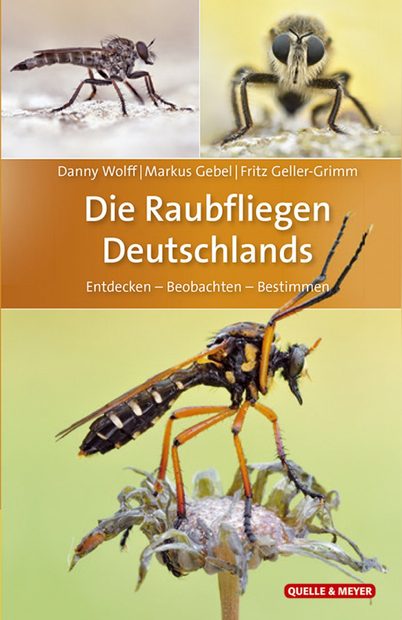 Die Raubfliegen Deutschlands: Entdecken - Beobachten - Bestimmen [The Robberflies of Germany: Discovering - Observing - Identifying]