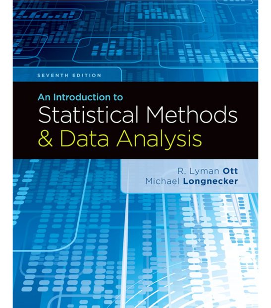 An Introduction to Statistical Methods & Data Analysis