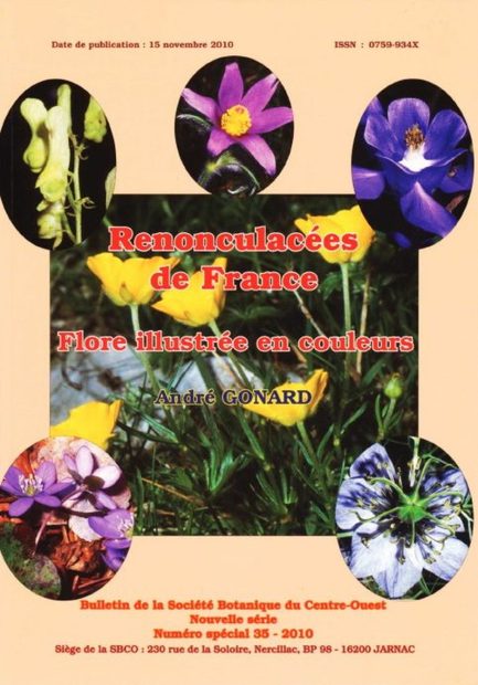 Les Renonculacées de France: Flore Illustrée en Couleurs [The Ranunculaceae of France: Illustrated Flora in Colour]
