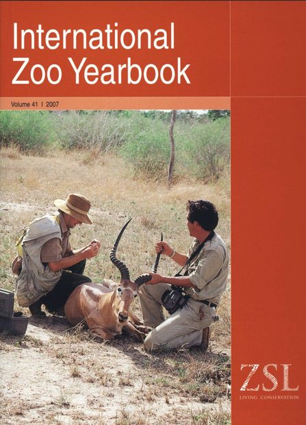 International Zoo Yearbook 41: Animal Health and Conservation