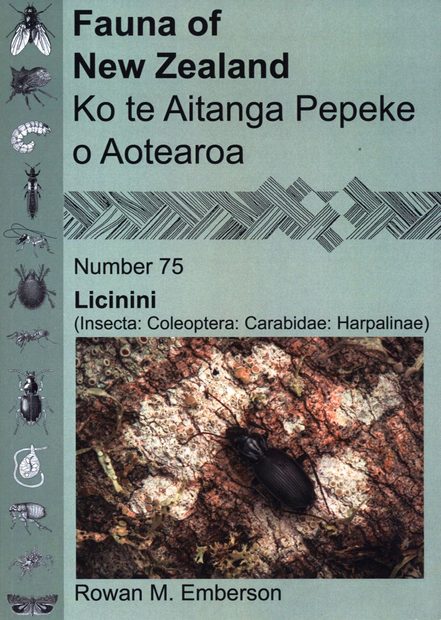 Fauna of New Zealand, No 75: Licinini (Insecta: Coleoptera: Carabidae: Harpalinae)