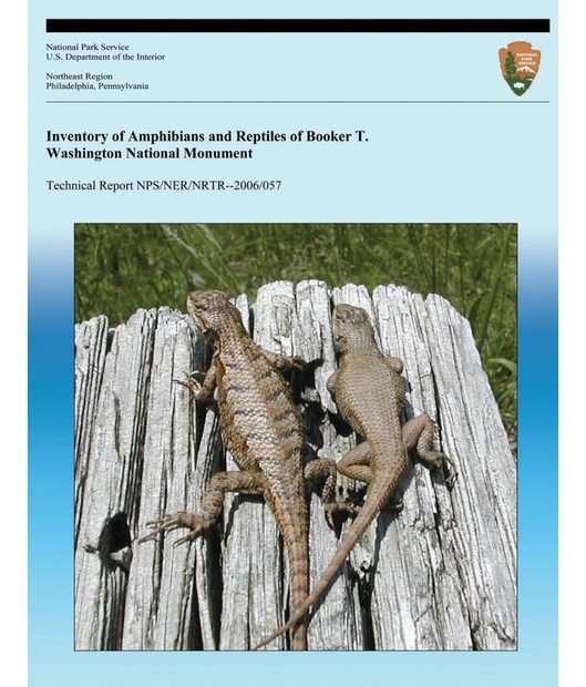Inventory of Amphibians and Reptiles of Booker T. Washington National Monument
