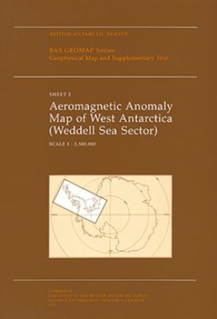 Aeromagnetic Anomaly Map of West Antarctica (Wedell Sea Sector)