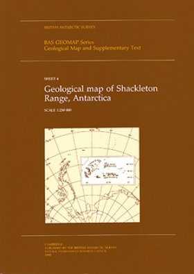 Geological Map of Shackleton Range, Antarctica | NHBS Academic ...