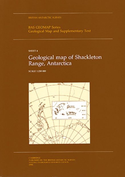 Geological Map of Shackleton Range, Antarctica