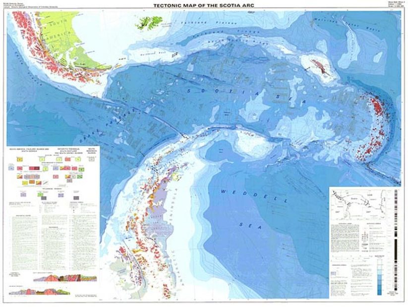 Tectonic Map of the Scotia Arc