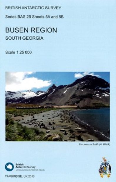 Busen Region, South Georgia (map)