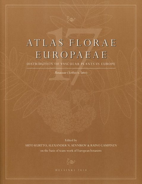 Atlas Florae Europaeae, Volume 17 [English]