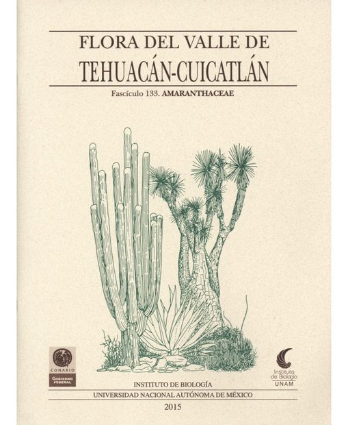 Flora del Valle de Tehuacán-Cuicatlán, Volume 133: Amaranthaceae