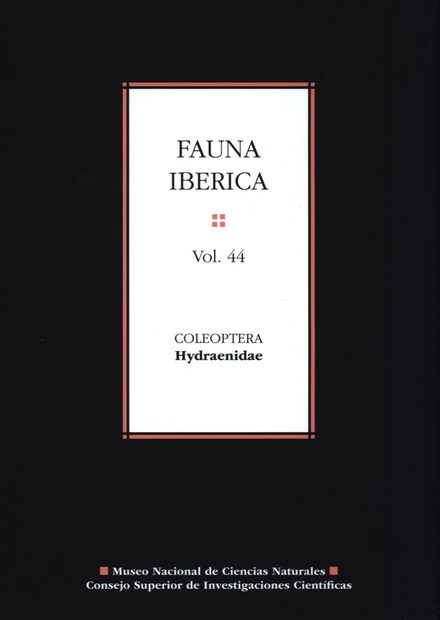 Fauna Ibérica, Volume 44: Coleoptera: Hydraenidae