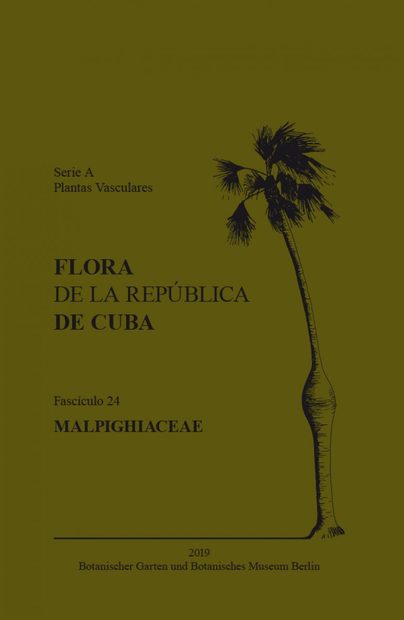 Flora de la República de Cuba, Series A: Plantas Vasculares, Fascículo 24
