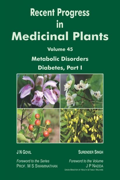 Recent Progress in Medicinal Plants, Volume 45: Metabolic Disorders: Diabetes I