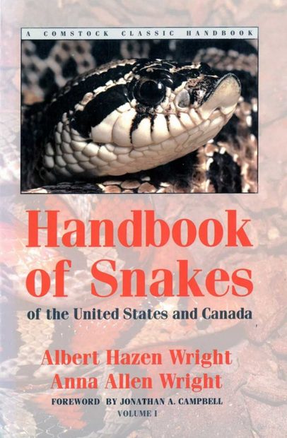 Handbook of Snakes of the United States and Canada, Volume 1