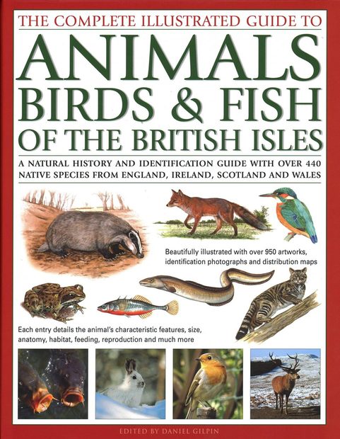 The Complete Illustrated Guide to Animals, Birds & Fish of the British Isles