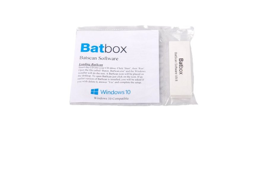 Batbox BatScan Software v 9.8