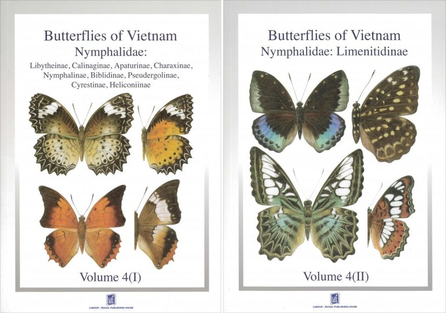 Butterflies of Vietnam, Volume 4: Nymphalidae (2-Volume Set)