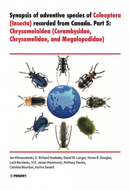 Synopsis of Adventive Species of Coleoptera (Insecta) Recorded from Canada, Part 5: Chrysomeloidea (Cerambycidae, Chrysomelidae, and Megalopodidae)