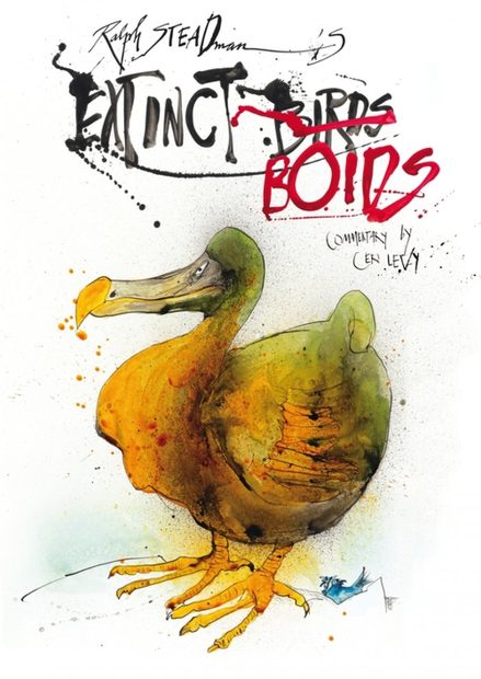 Ralph Steadman's Extinct Boids