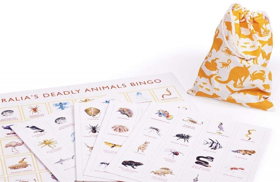 videnskabsmand Hold op Busk Australia's Deadly Animals Bingo: And Other Dangerous Creatures from Down  Under | NHBS Gifts