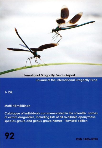 International Dragonfly Fund Report, Volume 92