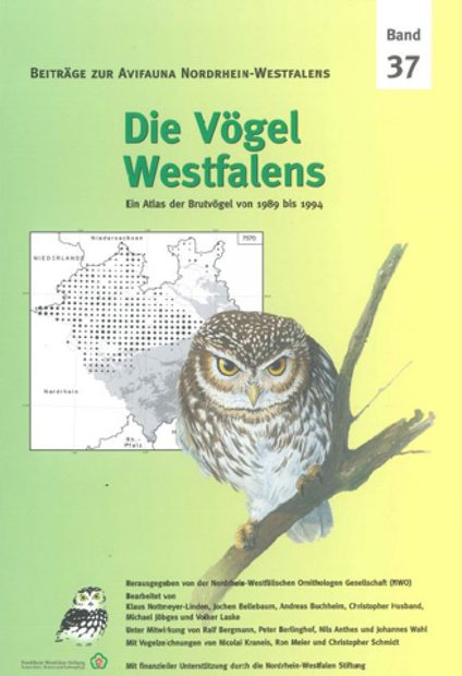 Die Vögel Westfalens: Ein Atlas der Brutvögel von 1989 bis 1994 [The Birds of Westphalia: An Atlas of Breeding Birds from 1989 to 1994 ]