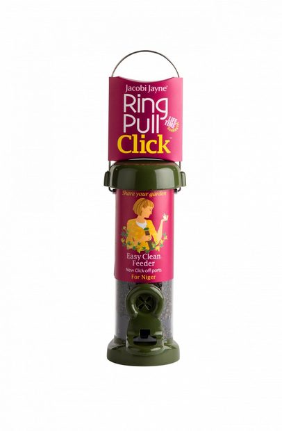 Ring-Pull Click Niger Seed Feeder