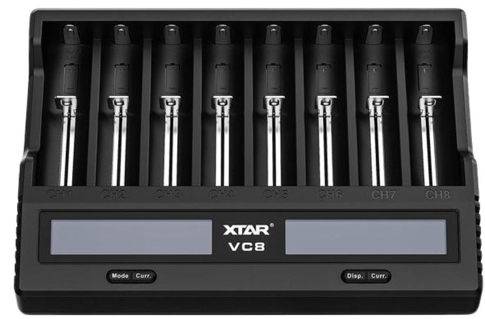 Xtar VC8 Fast USB Battery Charger for Li-ion Batteries