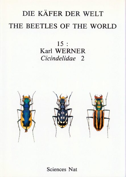 The Beetles of the World, Volume 15: Cicindelidae (Part 2)