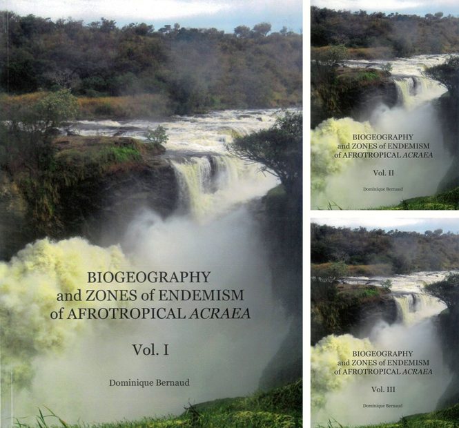 Biogeography and Areas of Endemism of Afrotropical Acraea (3-Volume Set)
