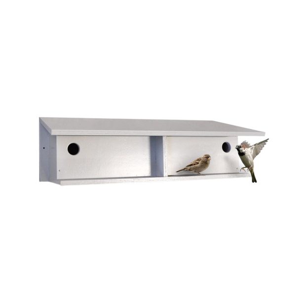 Unitura External Two Nest Sparrow Nest Box