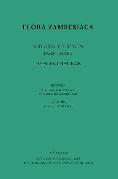Flora Zambesiaca, Volume 13, Part 3: Hyancinthaceae
